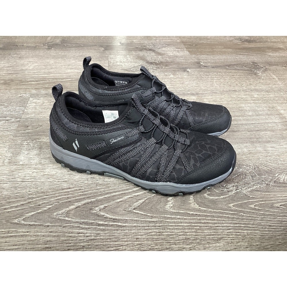 Skechers Womens Seager Sneakers 158049SA Water Repellent Black Size 10 Shoes